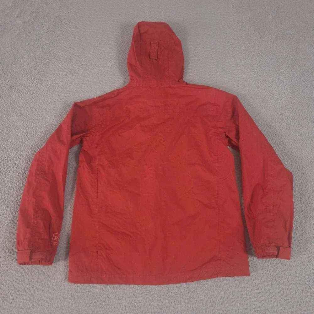 VINTAGE REI Jacket Boys L 14/16‎ Red Elements Rain Shell Taped Seams Hooded Y2K
